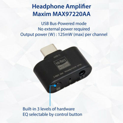 SYBA Mini-Phone/USB-C Audio Adapter