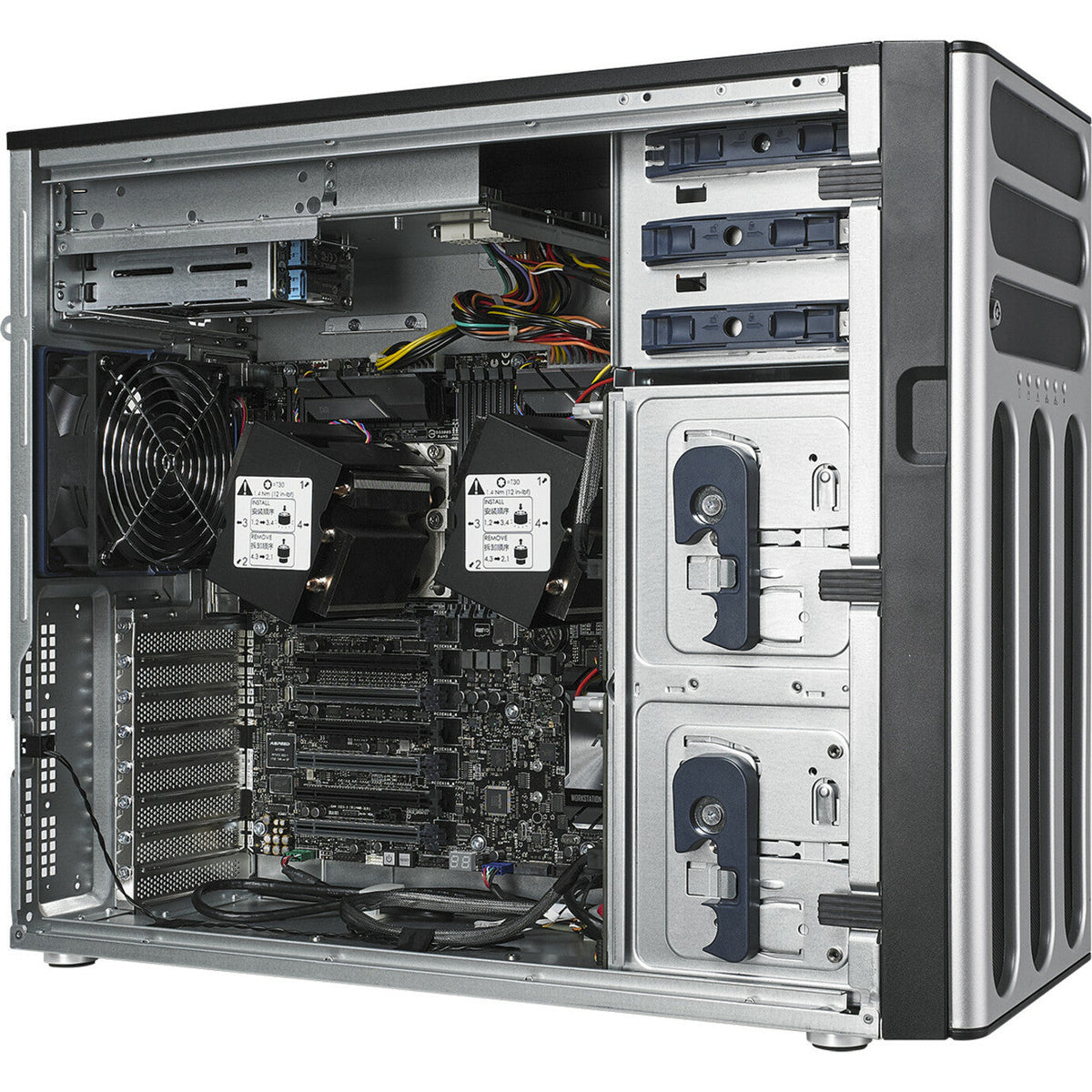Asus TS700-E9-RS8 Barebone System - 5U Tower - Socket P LGA-3647 - 2 x Processor Support