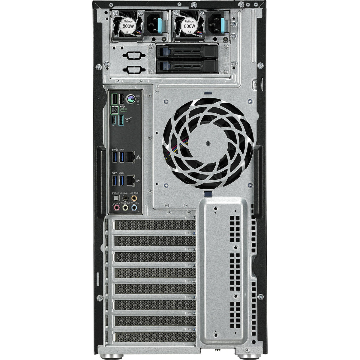Asus TS700-E9-RS8 Barebone System - 5U Tower - Socket P LGA-3647 - 2 x Processor Support