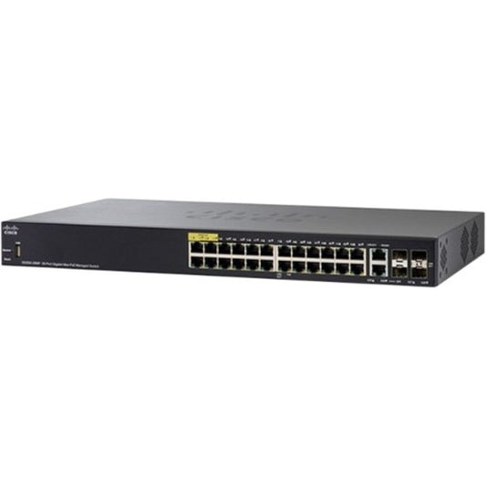 Cisco SG350-28SFP 28-Port Gigabit Managed SFP Switch