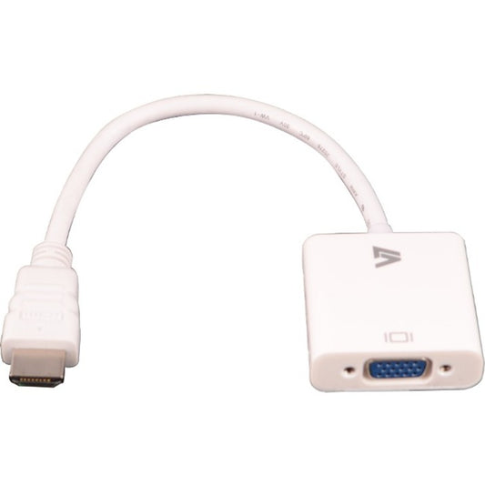 HDMI TO VGA ADAPTER WHITE      