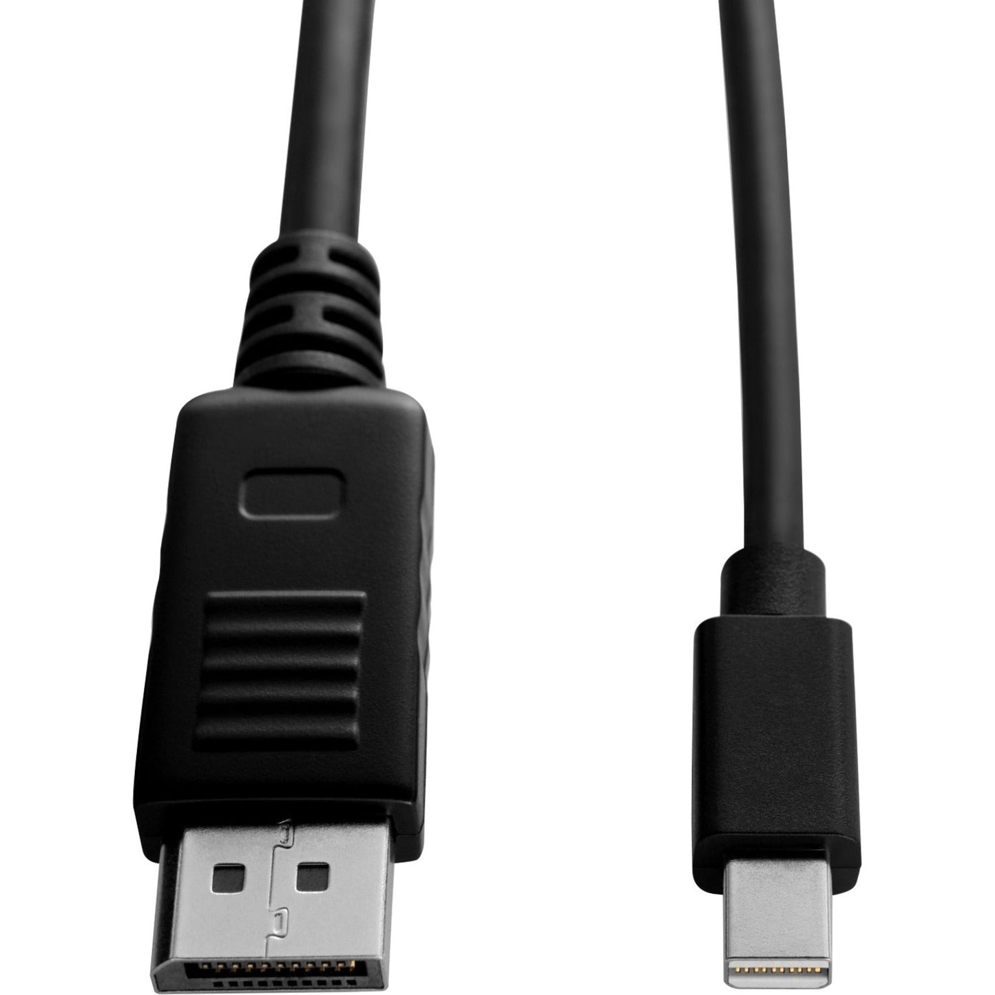 V7 Black Video Cable Mini DisplayPort Male to DisplayPort Male 2m 6.6ft