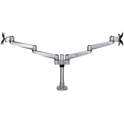 StarTech.com Desk Mount Dual Monitor Arm Premium Articulating Desktop VESA Mount up to 27" (17.6lb/8kg) Displays Height Adjustable