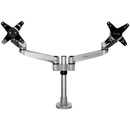 StarTech.com Desk Mount Dual Monitor Arm Premium Articulating Desktop VESA Mount up to 27" (17.6lb/8kg) Displays Height Adjustable