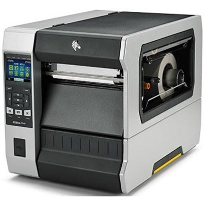 Zebra ZT620 Desktop Direct Thermal/Thermal Transfer Printer - Monochrome - Label Print - Ethernet - USB - Serial - Bluetooth