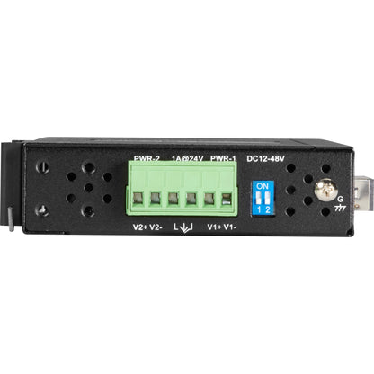 Black Box LGC280 Series Gigabit Industrial Media Converter - Multimode SC