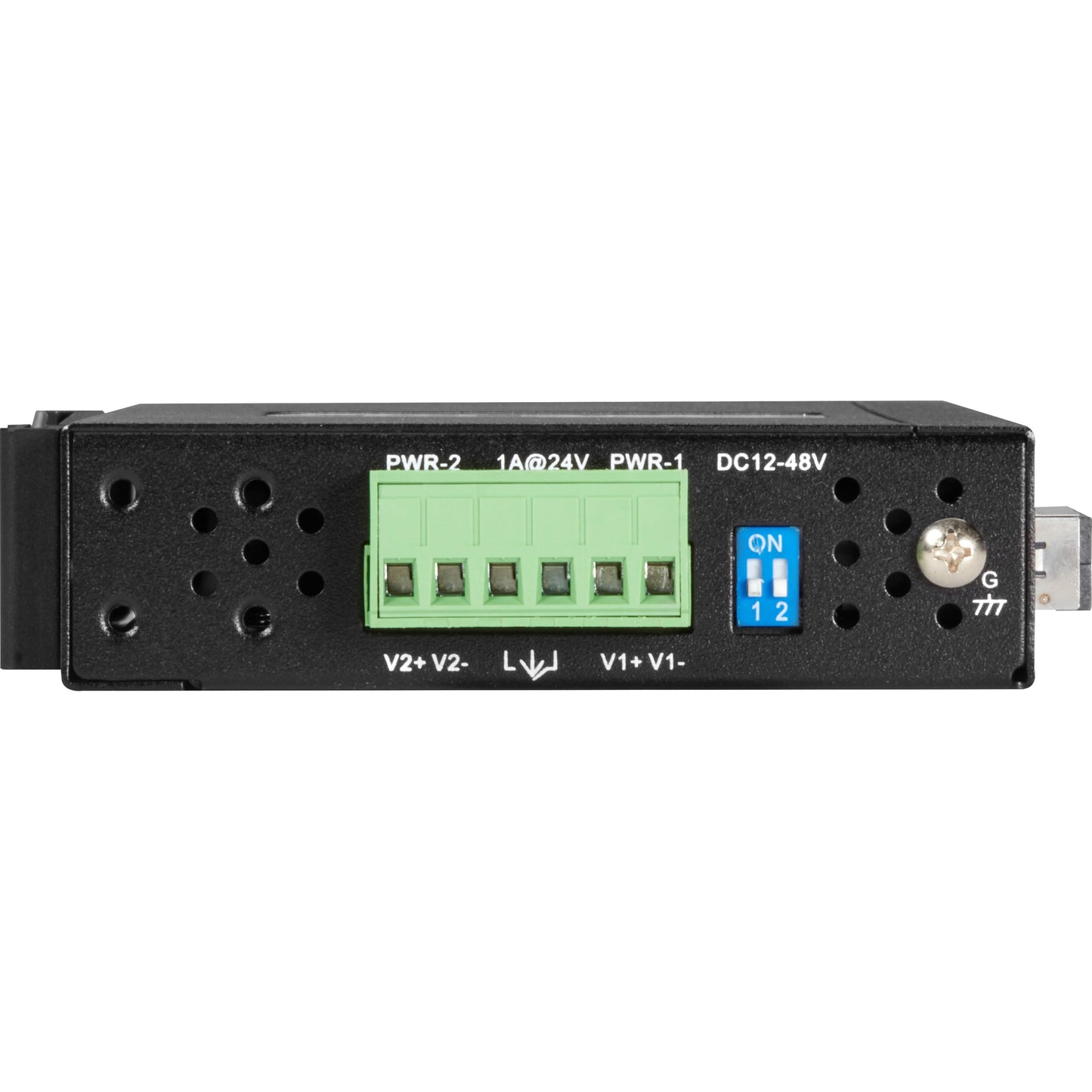Black Box LGC280 Series Gigabit Industrial Media Converter - Single-Mode SC