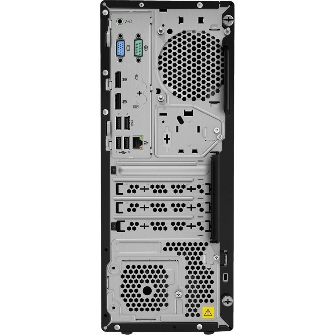 Lenovo ThinkCentre M720t 10SRS4WB00 Desktop Computer - Intel Core i7 8th Gen i7-8700 3.20 GHz - 16 GB RAM DDR4 SDRAM - 256 GB SSD - Tower