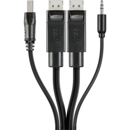 Belkin Dual-Head DisplayPort to DisplayPort KVM Combo Cable