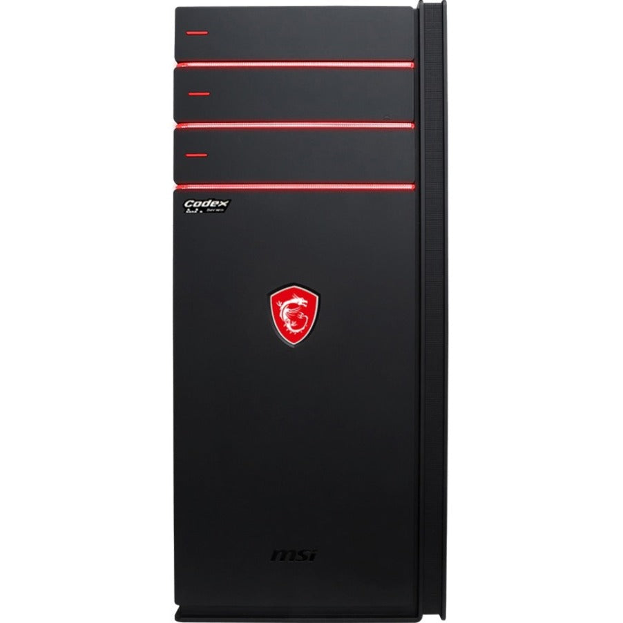 MSI Codex XE Plus 9th 9SF-291US Gaming Desktop Computer - Intel Core i7 9th Gen i7-9700K - 16 GB RAM DDR4 SDRAM - 2 TB HDD - 512 GB SSD - Tower