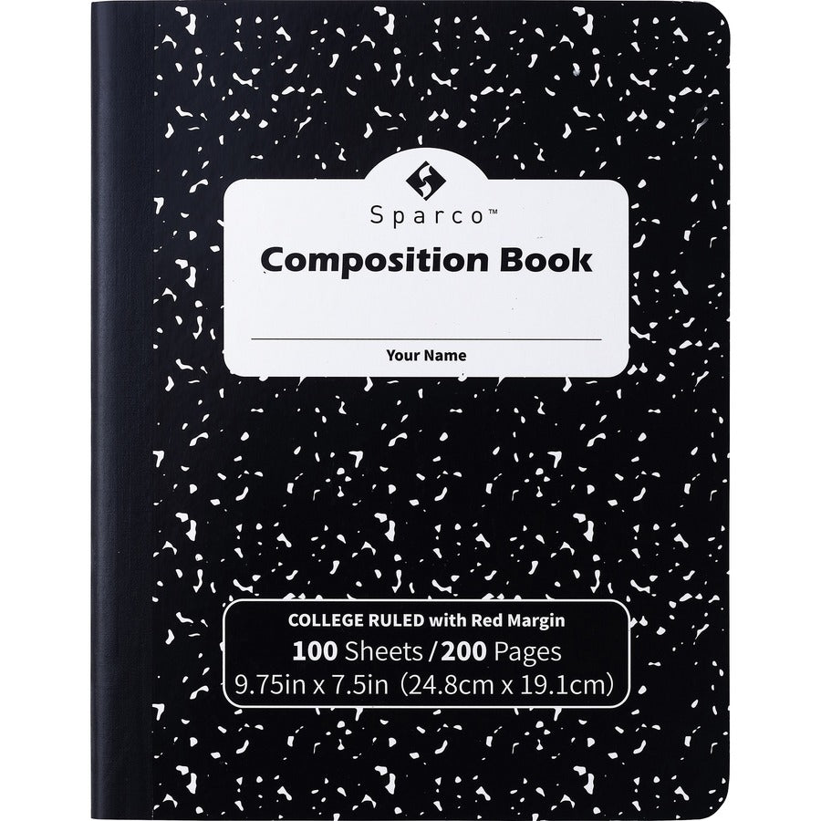 Sparco College Ruled Composition Notebook