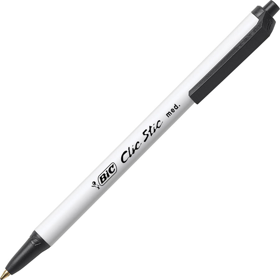 BIC Clic Stick 1.0mm Retractable Ball Pen