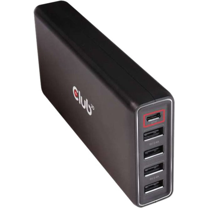 Club 3D USB Type A and C Power Charger 5 ports up to 111W