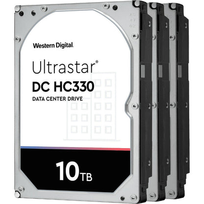 Western Digital Ultrastar DC HC330 WUS721010ALE6L4 10 TB Hard Drive - 3.5" Internal - SATA (SATA/600)