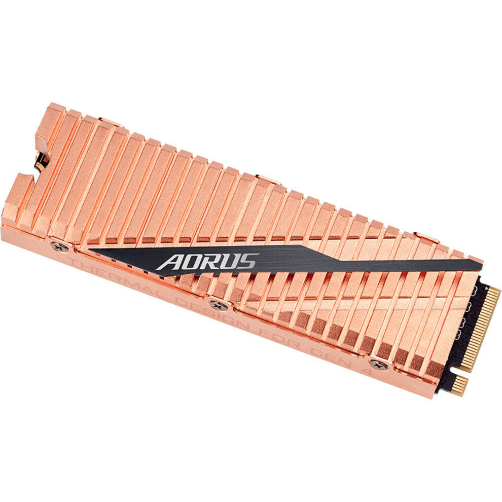 Aorus GP-ASM2NE6200TTTD 2 TB Solid State Drive - M.2 2280 Internal - PCI Express NVMe (PCI Express NVMe 4.0 x4)