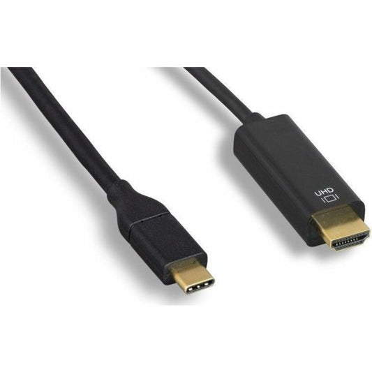 Axiom USB-C Male to HDMI Male Adapter Cable - Black - 6ft