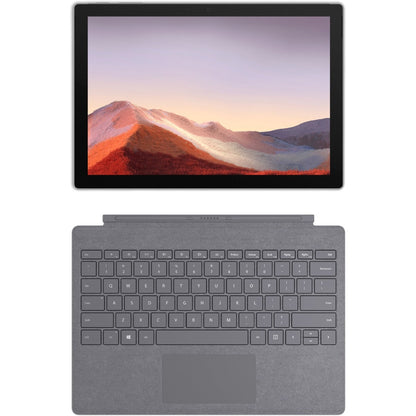 Microsoft Signature Type Cover Keyboard/Cover Case Microsoft Surface Pro (5th Gen) Surface Pro 3 Surface Pro 4 Surface Pro 6 Surface Pro 7 Tablet - Light Charcoal