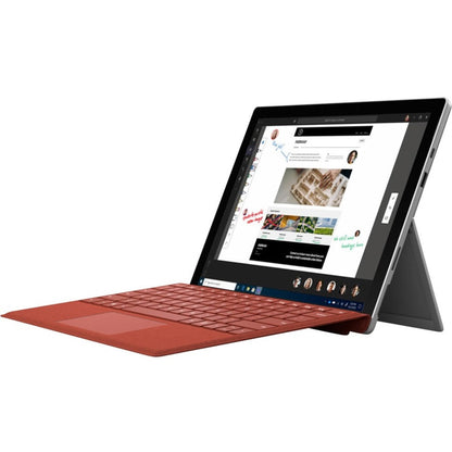 Microsoft Signature Type Cover Keyboard/Cover Case Microsoft Surface Pro (5th Gen) Surface Pro 3 Surface Pro 4 Surface Pro 6 Surface Pro 7 Tablet - Poppy Red