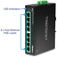 8-PORT INDUSTRIAL FAST ETHERNET