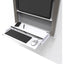 Ergotron CareFit Mounting Enclosure for LCD Display Mini PC Computer - White