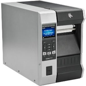 Zebra ZT610 Desktop Direct Thermal/Thermal Transfer Printer - Monochrome - Label Print - Ethernet - USB - Serial - Bluetooth - TAA Compliant