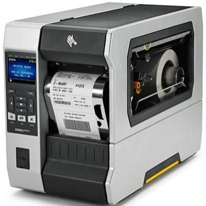 Zebra ZT610 Desktop Direct Thermal/Thermal Transfer Printer - Monochrome - Label Print - Ethernet - USB - Serial - Bluetooth - TAA Compliant