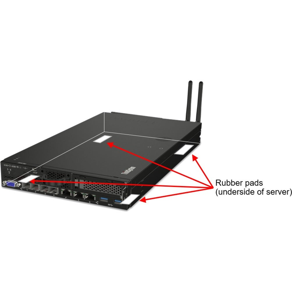 Lenovo ThinkSystem SE350 7Z46A001NA 1U Rack Server - 1 x Intel Xeon D-2123IT 2.20 GHz - 16 GB RAM - 480 GB SSD - (1 x 480GB) SSD Configuration - Serial ATA/600 Controller
