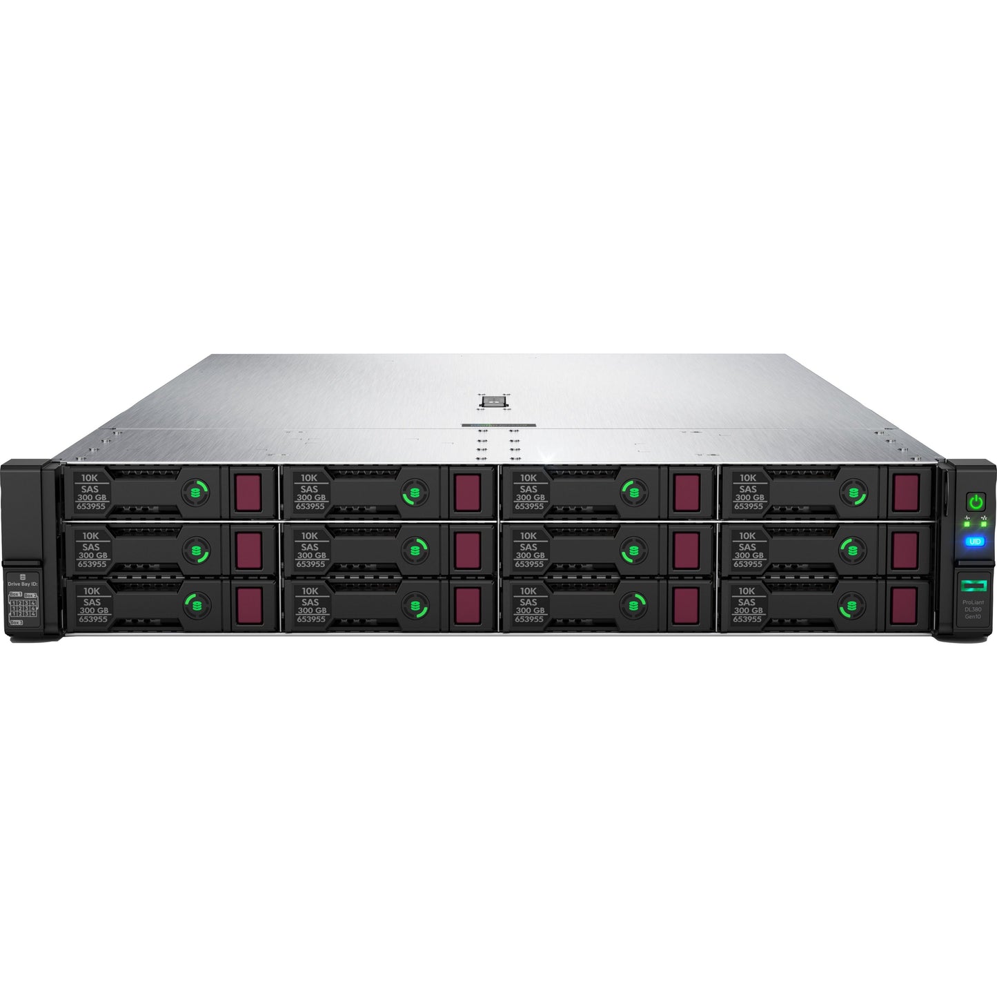 HPE ProLiant DL380 G10 2U Rack Server - 1 x Intel Xeon Silver 4208 2.10 GHz - 32 GB RAM - Serial ATA/600 12Gb/s SAS Controller