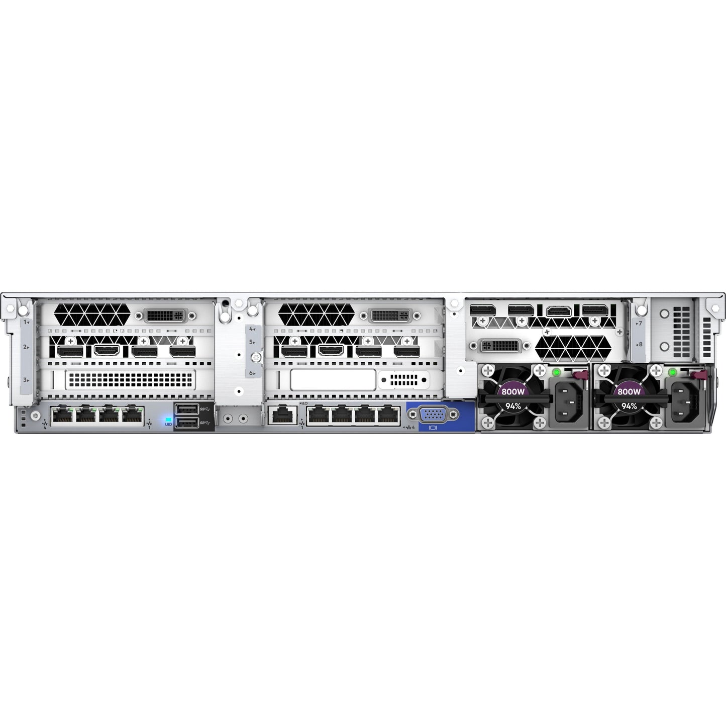 HPE ProLiant DL380 G10 2U Rack Server - 1 x Intel Xeon Silver 4208 2.10 GHz - 32 GB RAM - Serial ATA/600 12Gb/s SAS Controller