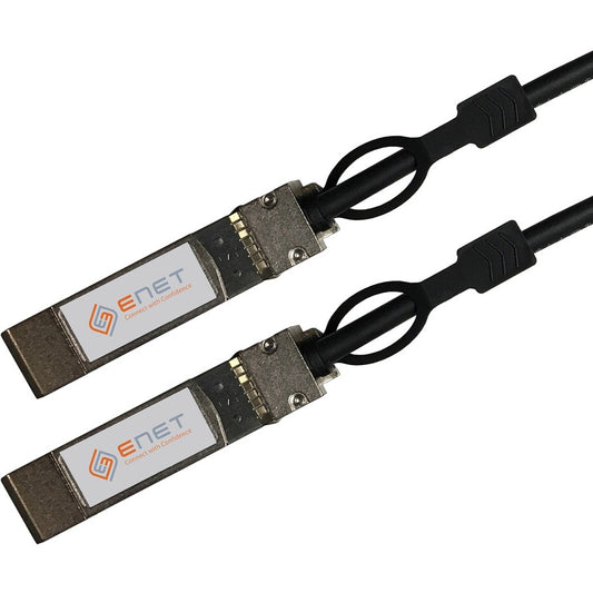 ENET Juniper Compatible JNP-SFP-25G-DAC-2M TAA Compliant Functionally Identical 25GBASE-CU SFP28 to SFP28 Passive Direct-Attach Cable Assembly 2m - Programmed Tested and Supported in the USA Lifetime Warranty