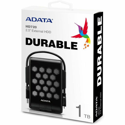 Adata HD720 AHD720-1TU31-CBK 1 TB Hard Drive - External - Black