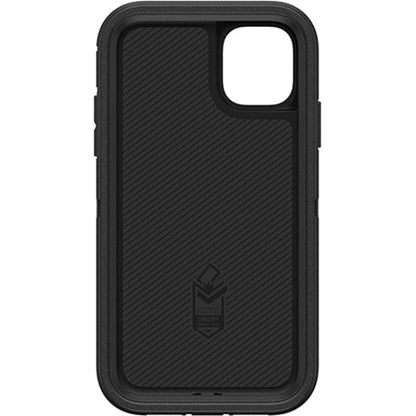 OtterBox Defender Rugged Carrying Case (Holster) Apple iPhone 11 Smartphone - Black