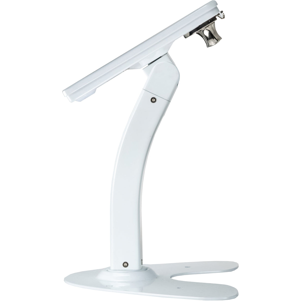CTA Digital Desk Mount for iPad Air iPad Pro Card Reader - White