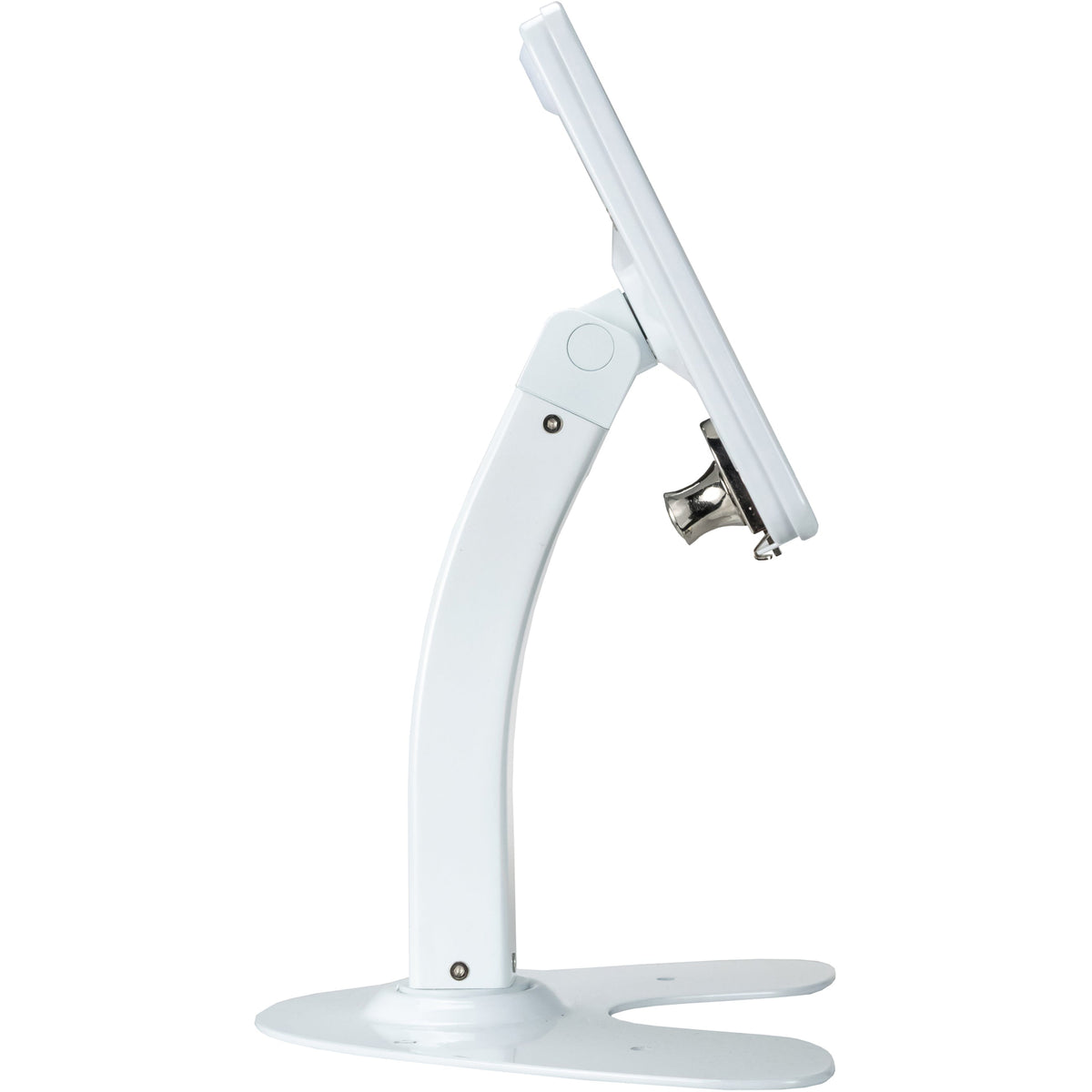 CTA Digital Desk Mount for iPad Air iPad Pro Card Reader - White