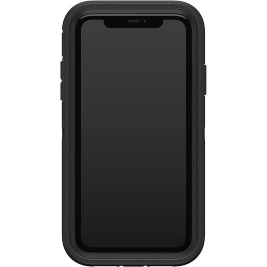 OtterBox Defender Rugged Carrying Case (Holster) Apple iPhone 11 Smartphone - Black