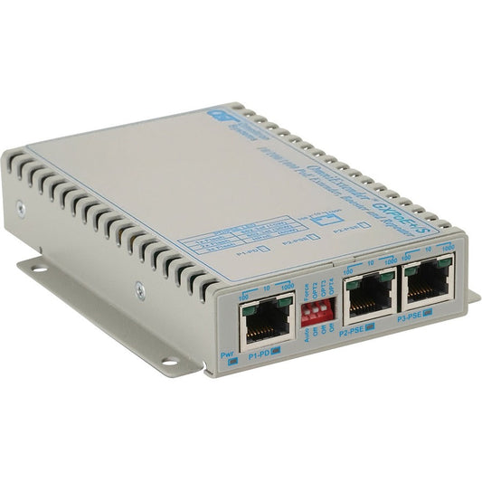 OmniConverter Unmanaged 30W Gigabit PoE Extender with Booster Technology