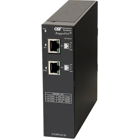 RUGGEDNET GXHPOE/SI -40 TO 75C 