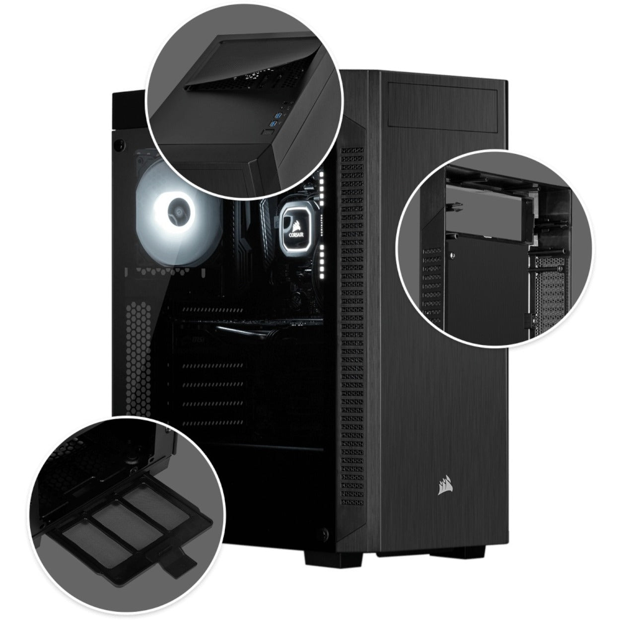 Corsair 110R Gaming Computer Case