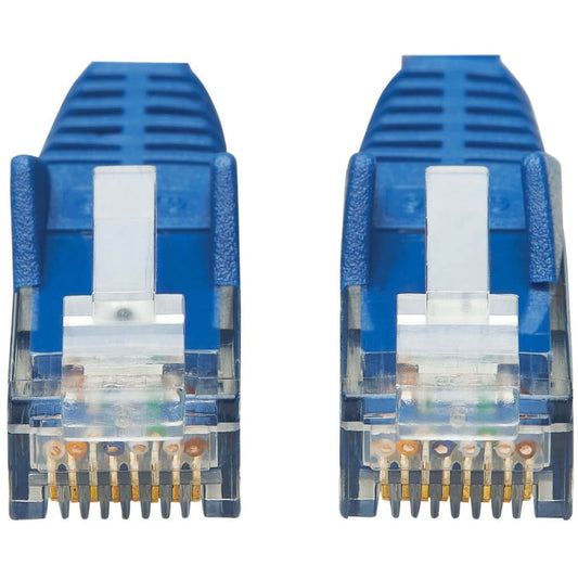 Tripp Lite Cat6 Gigabit Snagless Molded UTP Ethernet Cable (RJ45 M/M) PoE CMR-LP Blue 6 ft. (1.83 m)