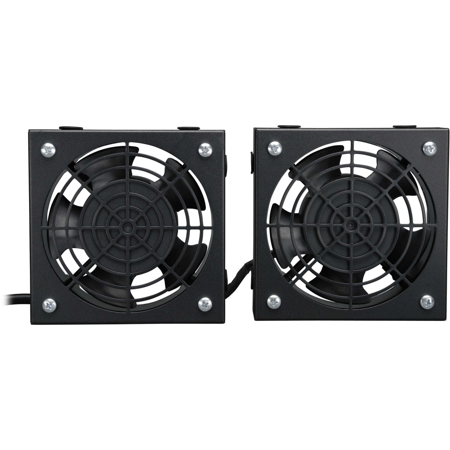 Tripp Lite SmartRack Wall-Mount Roof Fan Kit Dual 230V High-Performance Fans 210 CFM 3 ft. (0.91 m) Cord C14 Input