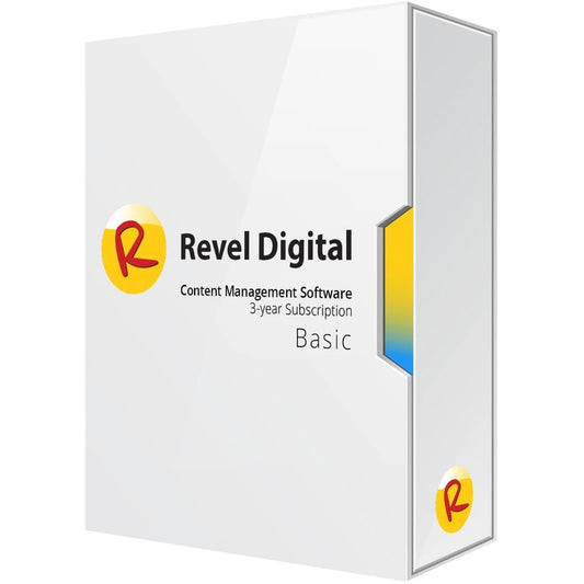 ViewSonic Revel Digital Basic Version - Subscription Plan License Key - 1 Device - 3 Year