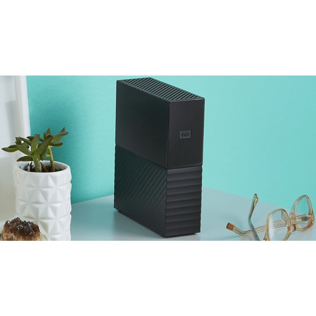 WD My Book WDBBGB0120HBK 12 TB Desktop Hard Drive - External - Black