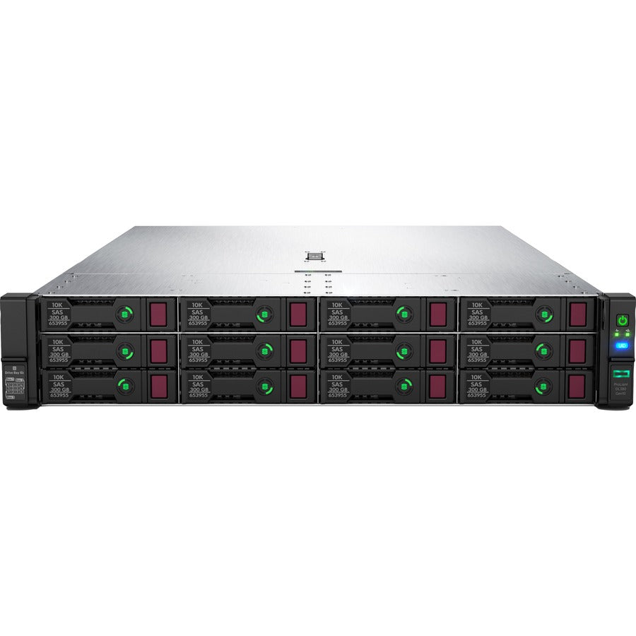 HPE ProLiant DL380 G10 2U Rack Server - 1 x Intel Xeon Gold 6242 2.80 GHz - 32 GB RAM - Serial ATA/600 12Gb/s SAS Controller