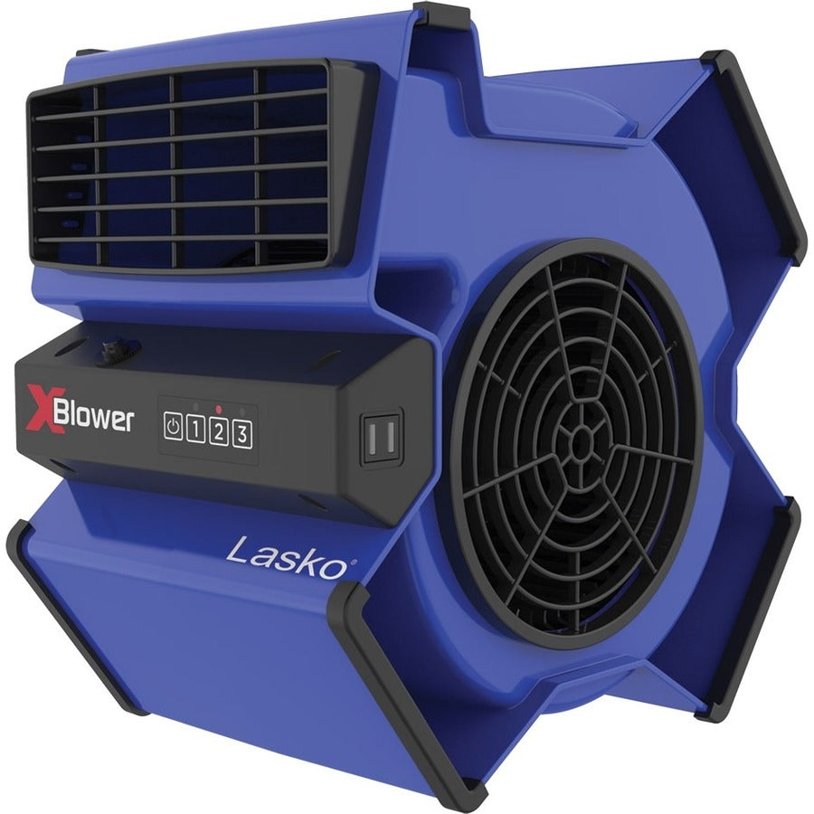 Lasko X-Blower Multi-Position Utility Blower Fan in Blue Color