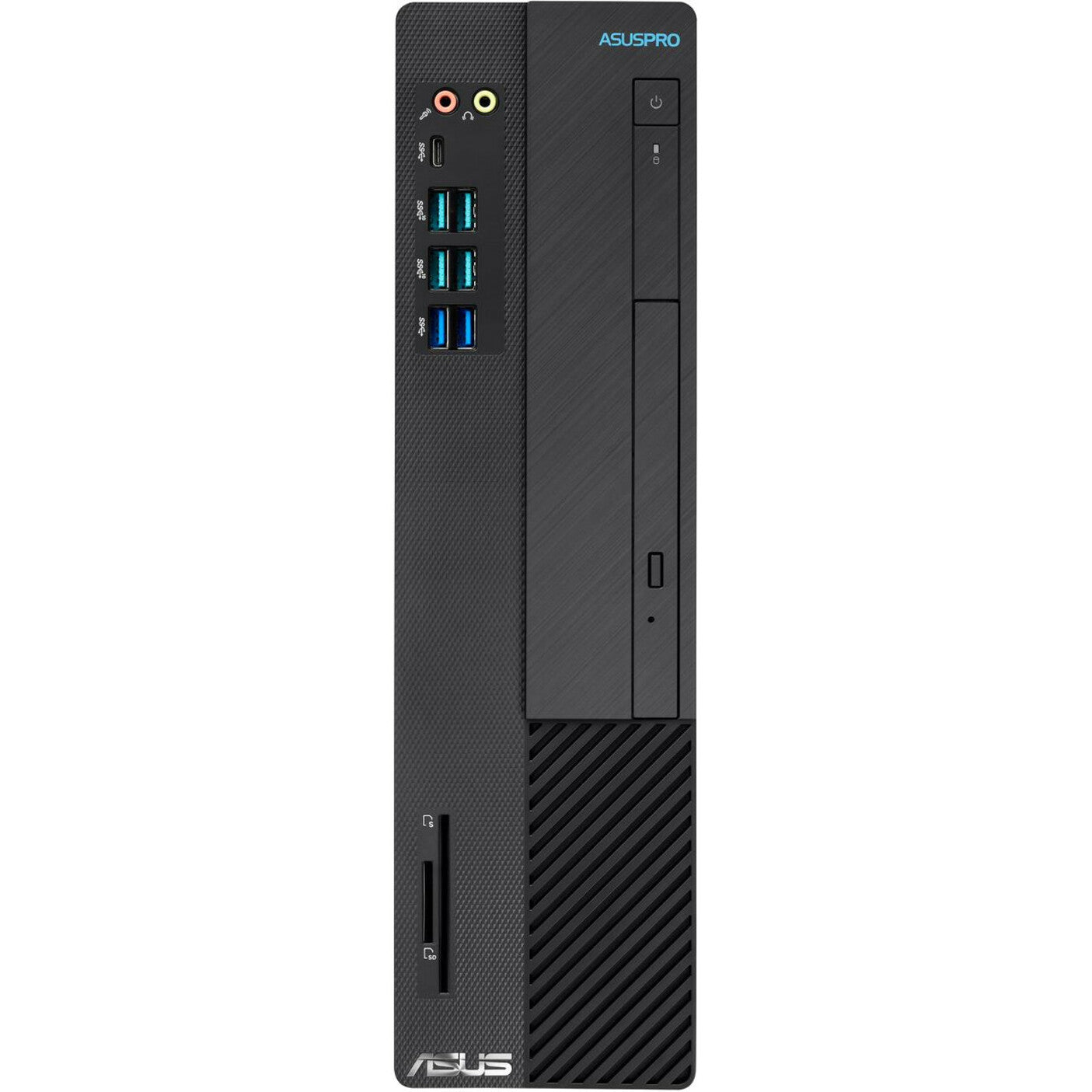 Asus ASUSPRO D641SC-XB501 Desktop Computer - Intel Core i5 9th Gen i5-9400 2.90 GHz - 8 GB RAM DDR4 SDRAM - 512 GB SSD - Small Form Factor - Black