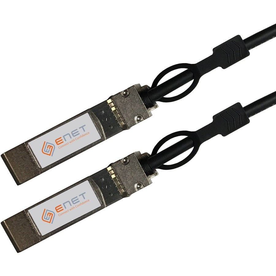 ENET Ruckus (Formerly Brocade) Compatible E25G-SFP28-TWX-P-00501 TAA Compliant Functionally Identical 25GBASE-CU SFP28 to SFP28 Passive Direct-Attach Cable (DAC) Assembly 50cm