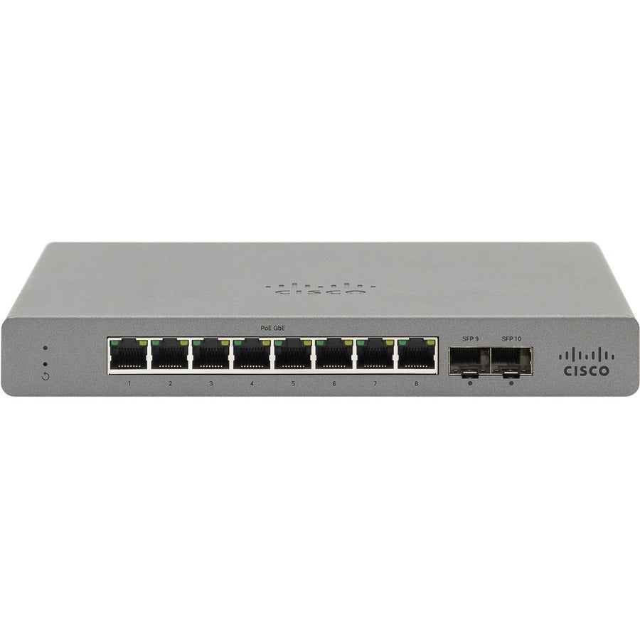 MERAKI GO 8PORT SWITCH US PWR  