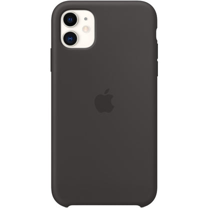IPHONE 11 SILICONE CASE BLACK  