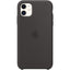 IPHONE 11 SILICONE CASE BLACK  