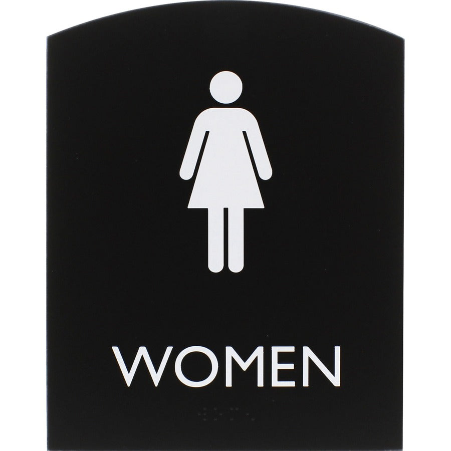 Lorell Restroom Sign